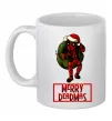 Чашка керамічна Merry Deadmas Білий фото