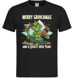 Чоловіча футболка Merry Grinchmas and boozy New Year
