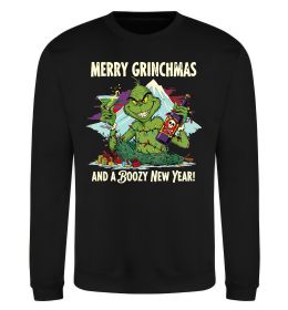 Свитшот Merry Grinchmas and boozy New Year