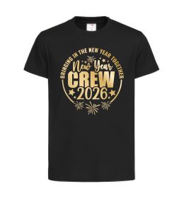 Детская футболка New Year crew 2026