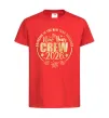 Дитяча футболка New Year crew 2026 Червоний фото
