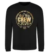 Світшот New Year crew 2026 Чорний фото