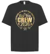 Футболка Оверсайз New Year crew 2026 Черный фото