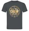 Мужская футболка New Year crew 2026 Графит фото