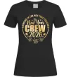 Жіноча футболка New Year crew 2026 Чорний фото