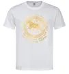 Мужская футболка Year of the horse Белый фото