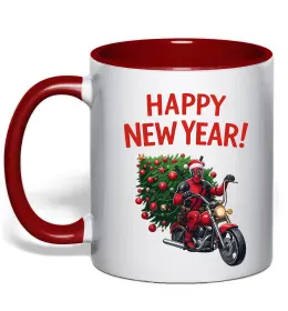 Чашка с цветной ручкой