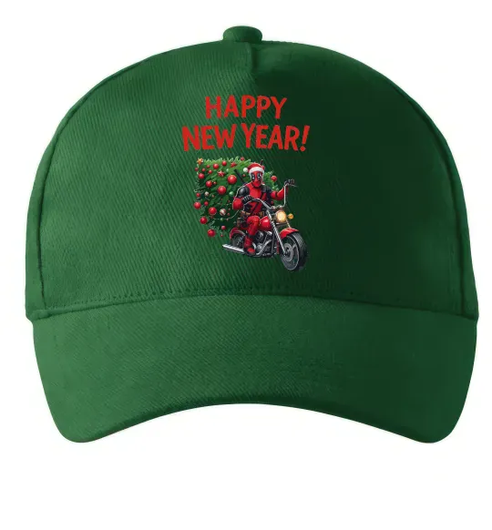 Кепка Дедпул з ялинкою Темно-зеленый фото