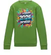Детский Свитшот З Новим 2026 Роком Лаймовый фото