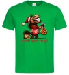 Мужская футболка Кінь з мандаринами Зеленый фото