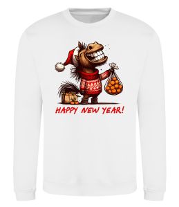 Світшот Кінь з мандаринами