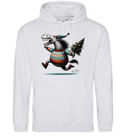 Чоловіча толстовка (худі) Кінь з ялинкою