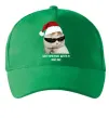 Кепка Кіт ласт крістмас Зелений фото