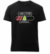 Мужская премиум футболка Christmas loading Черный фото