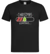 Мужская футболка Christmas loading Черный фото