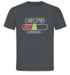 Мужская футболка Christmas loading Графит фото