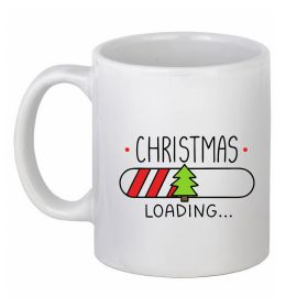 Чашка керамическая Christmas loading