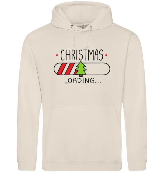 Мужская толстовка (худи) Christmas loading Таш фото