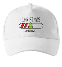 Кепка Christmas loading Белый фото