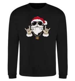 Світшот Cool Santa Чорний фото
