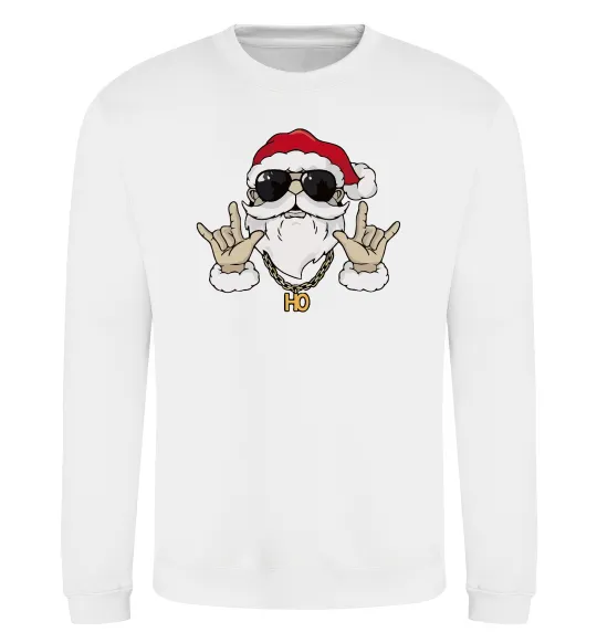 Світшот Cool Santa Білий фото