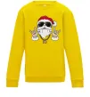 Детский Свитшот Cool Santa Солнечно желтый фото