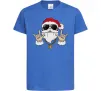 Дитяча футболка Cool Santa Яскраво-синій фото