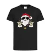 Детская футболка Cool Santa Черный фото