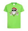 Детская футболка Cool Santa Лаймовый фото