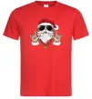 Чоловіча футболка Cool Santa Червоний фото