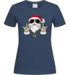 Женская футболка Cool Santa Темно-синий фото