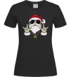 Женская футболка Cool Santa Черный фото