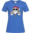 Женская футболка Cool Santa Ярко-синий фото