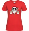 Женская футболка Cool Santa Красный фото