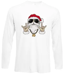 Лонгслив Cool Santa Белый фото