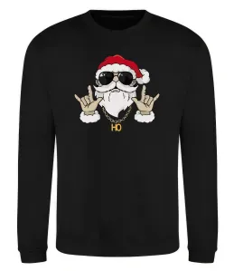 Свитшот Cool Santa Черный фото