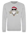 Свитшот Cool Santa Серый меланж фото