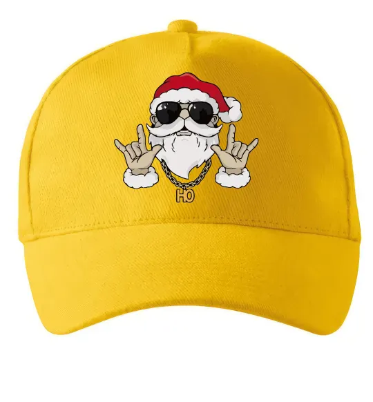 Кепка Cool Santa Сонячно жовтий фото