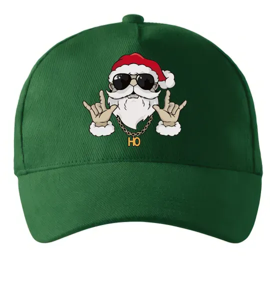 Кепка Cool Santa Темно-зелений фото