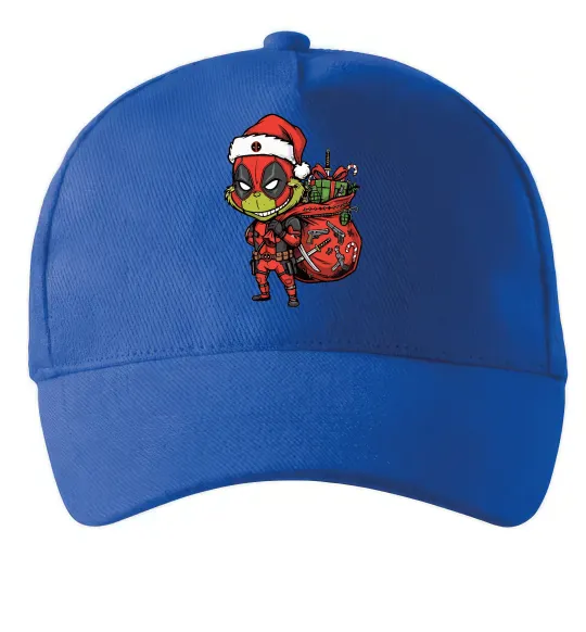 Кепка Deadpool Grinch Ярко-синий фото