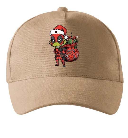 Кепка Deadpool Grinch Пісочний фото