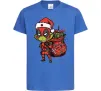 Детская футболка Deadpool Grinch Ярко-синий фото