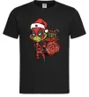 Чоловіча футболка Deadpool Grinch Чорний фото