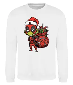 Свитшот Deadpool Grinch Белый фото