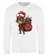 Свитшот Deadpool Grinch Белый фото