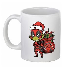 Чашка керамічна Deadpool Grinch