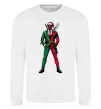 Свитшот Deadpool New Year Белый фото