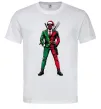 Чоловіча футболка Deadpool New Year Білий фото