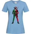 Жіноча футболка Deadpool New Year Блакитний фото