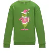 Детский Свитшот Grinch pink Лаймовый фото